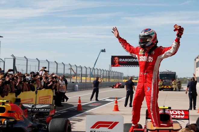 2018年F1第18戦アメリカGP　キミ・ライコネン