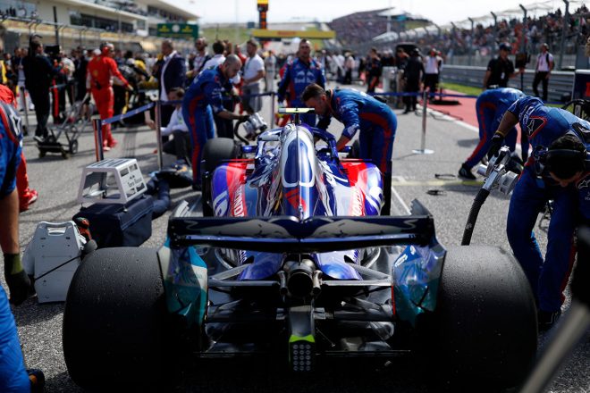 2018年F1第18戦アメリカGP　トロロッソ・ホンダ
