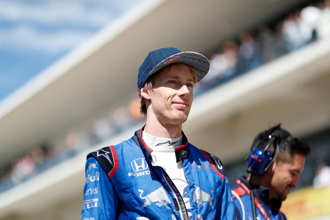 2018年F1第18戦アメリカGP　ブレンドン・ハートレー