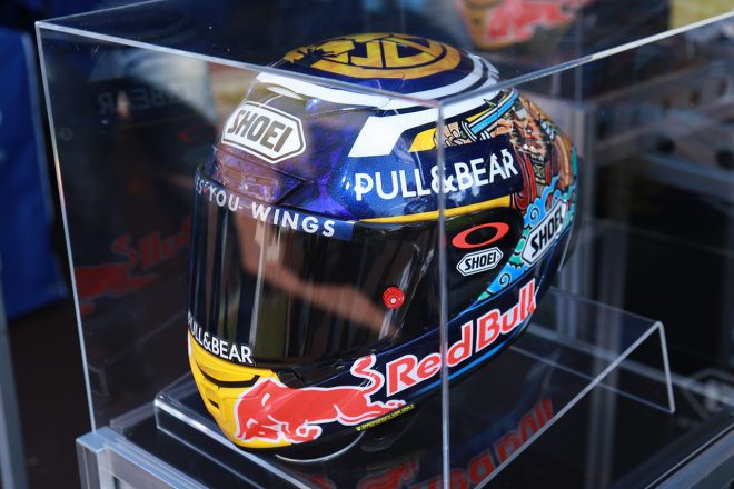 マルク・マルケスの日本GP特別ヘルメット