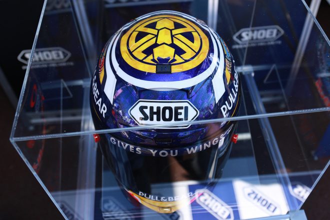マルク・マルケスの日本GP特別ヘルメット