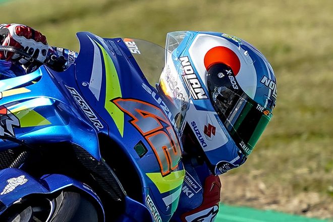 アレックス・リンスの日本GP特別ヘルメット