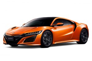 2019年型ホンダNSX(サーマルオレンジ・パール)
