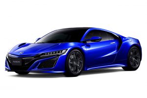 2019年型ホンダNSX(ヌーベルブルー・パール)