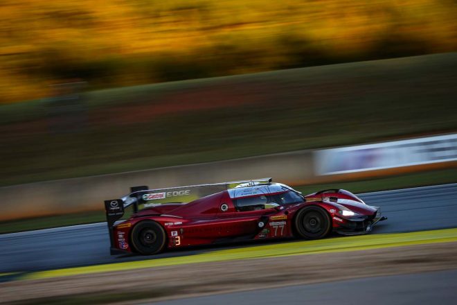2位表彰台を獲得した77号車マツダRT24-P DPi