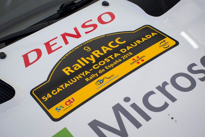 ラリー・スペインに持ち込まれたトヨタ・ヤリスWRC