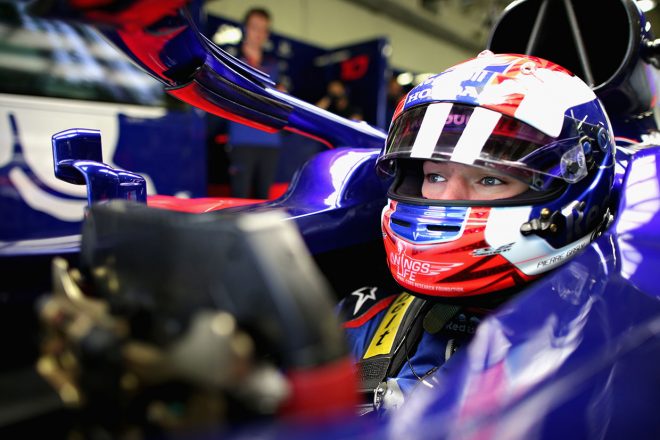 2018年F1第19戦メキシコGP　FP1はほとんど走行することができなかったピエール・ガスリー