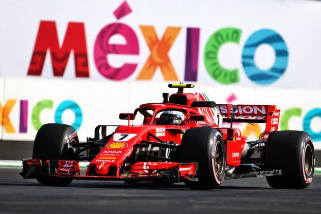 2018年F1第19戦メキシコGP　キミ・ライコネン