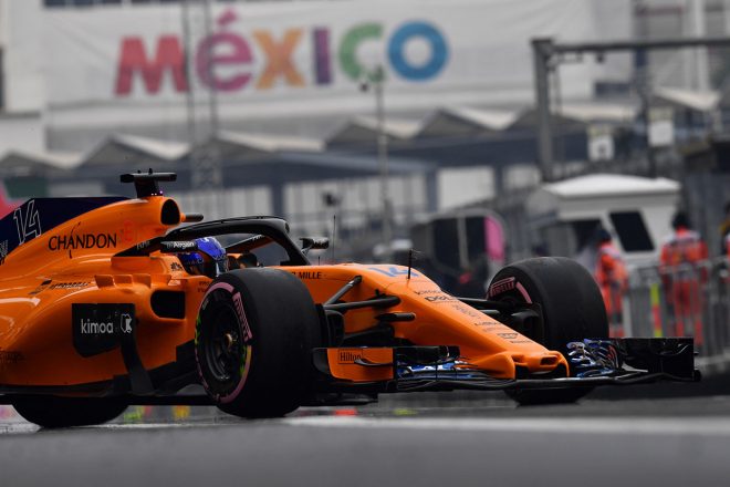 2018年F1第19戦メキシコGP　フェルナンド・アロンソ