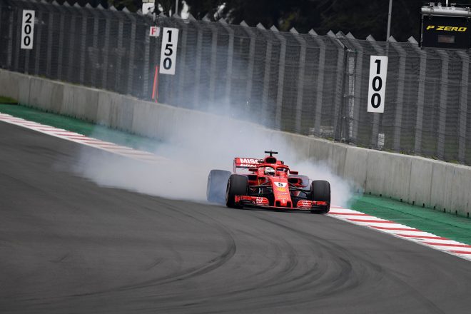 2018年F1第19戦メキシコGP　セバスチャン・ベッテル