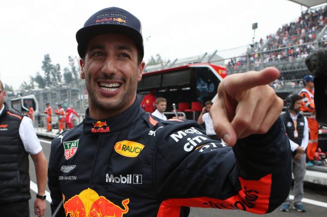 2018年F1第19戦メキシコGP　ダニエル・リカルド