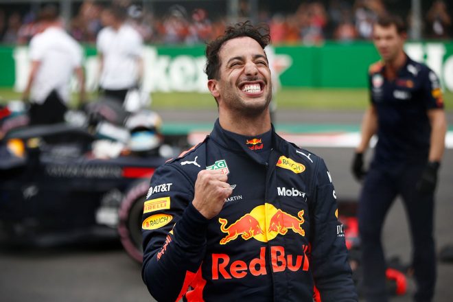2018年F1第19戦メキシコGP　ダニエル・リカルド