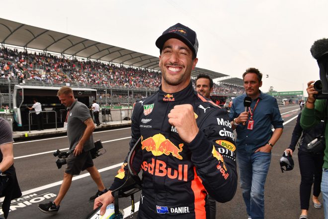 2018年F1第19戦メキシコGP　ダニエル・リカルド