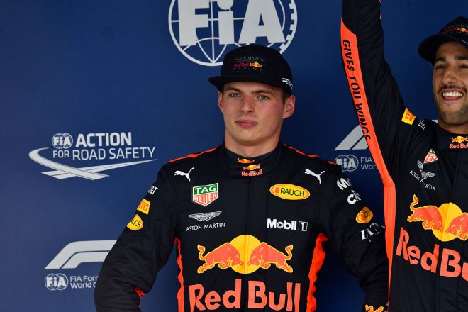 2018年F1第19戦メキシコGP　マックス・フェルスタッペン