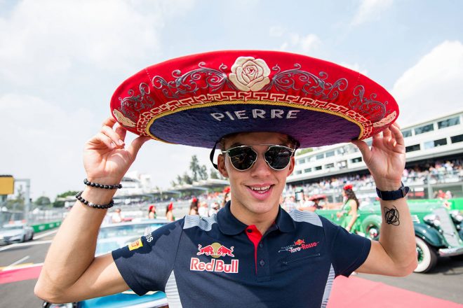 2018年F1第19戦メキシコGP　ピエール・ガスリー