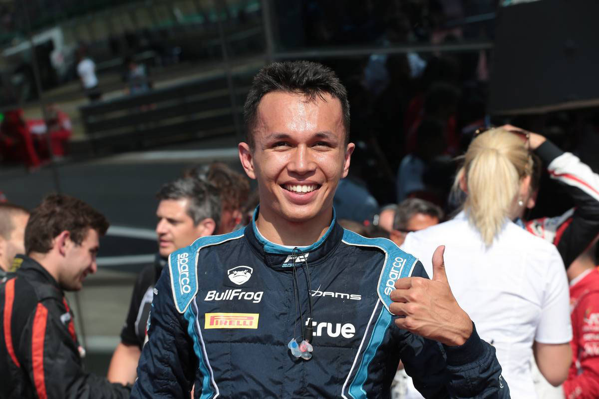 2018年シーズンのF2で活躍しているアレクサンダー・アルボン