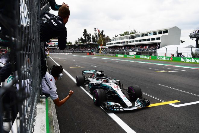 2018年F1第19戦メキシコGP　ルイス・ハミルトンが5度目の戴冠