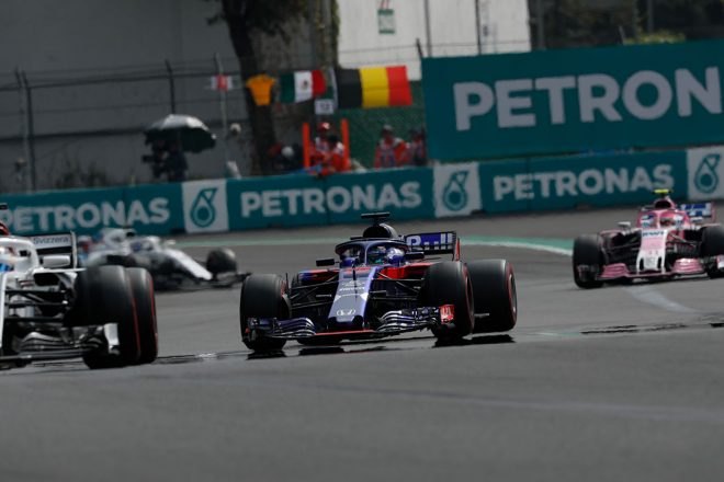 2018年F1第19戦メキシコGP決勝　ブレンドン・ハートレー