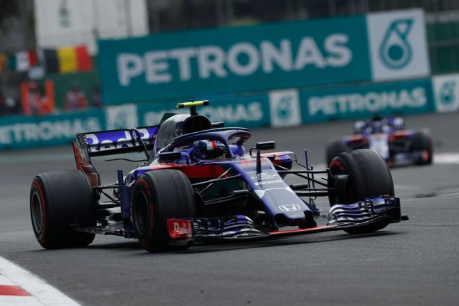 2018年F1第19戦メキシコGP決勝　ピエール・ガスリー