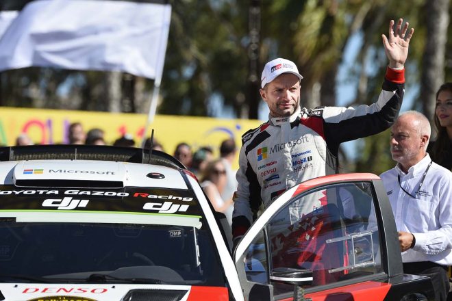 トヨタ・ヤリスWRCで2017年シーズンを戦ったユホ・ハンニネン