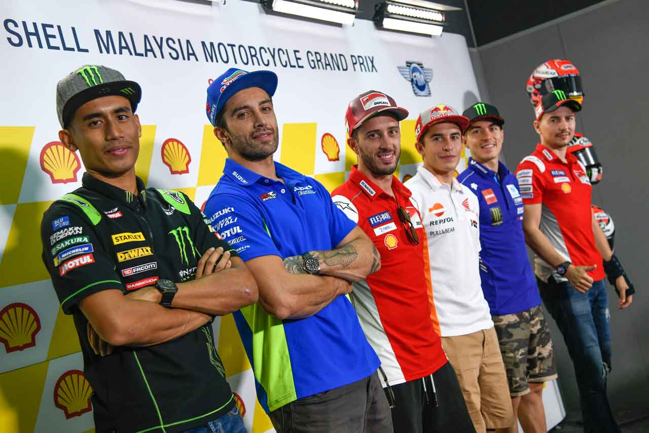 2018MotoGP第18戦マレーシアGP 木曜プレスカンファレンス