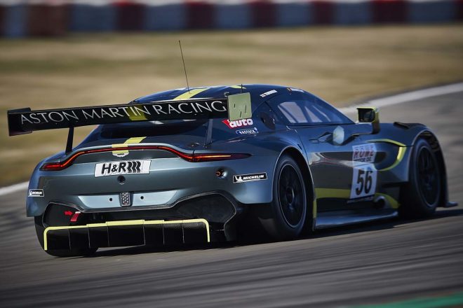 2017年6月に初公開されたアストンマーチン・バンテージGT3は2019年初頭のホモロゲーション登録を予定している