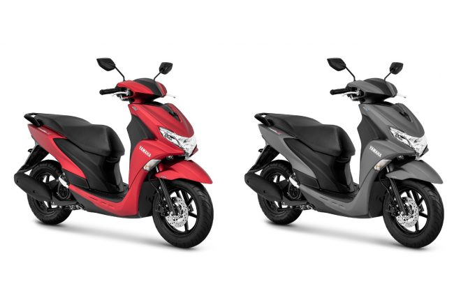 YAMAHA Free Go S（マットディープレッドメタリック、マットグレーメタリック）