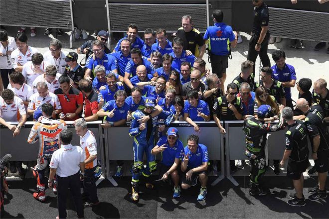 マレーシアGPで2位表彰台を獲得したアレックス・リンス