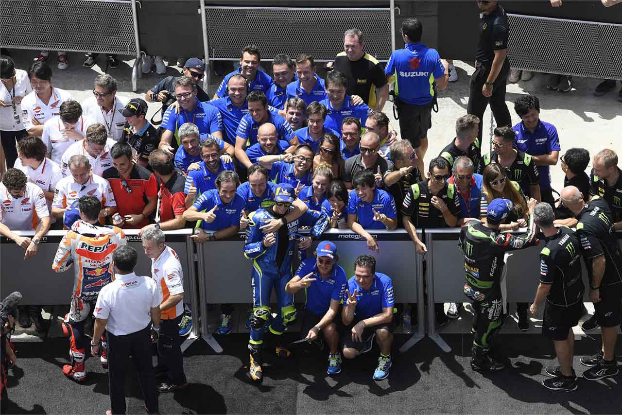 マレーシアGPで2位表彰台を獲得したアレックス・リンス