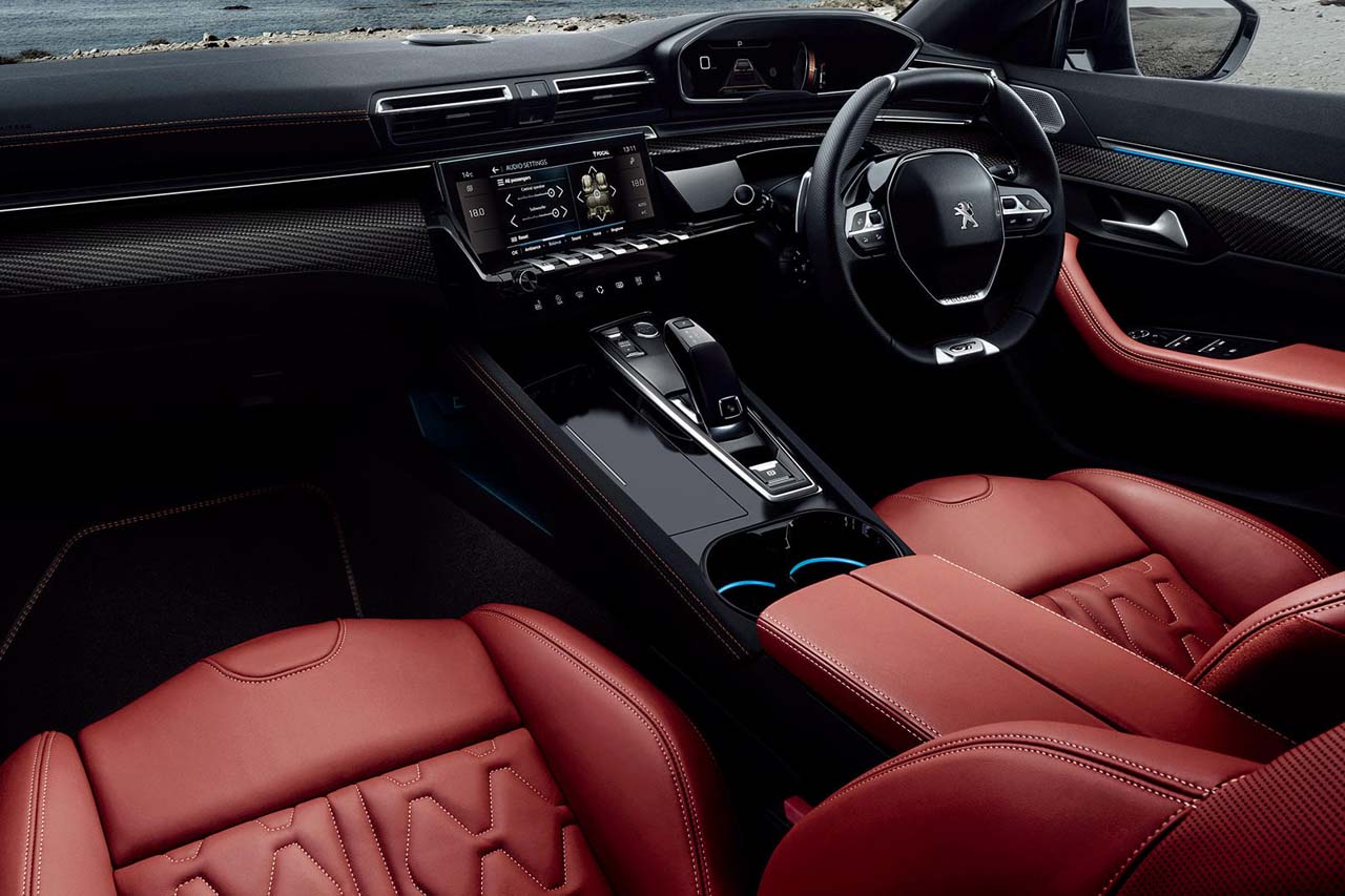 プジョー508 ファーストエディション インテリア