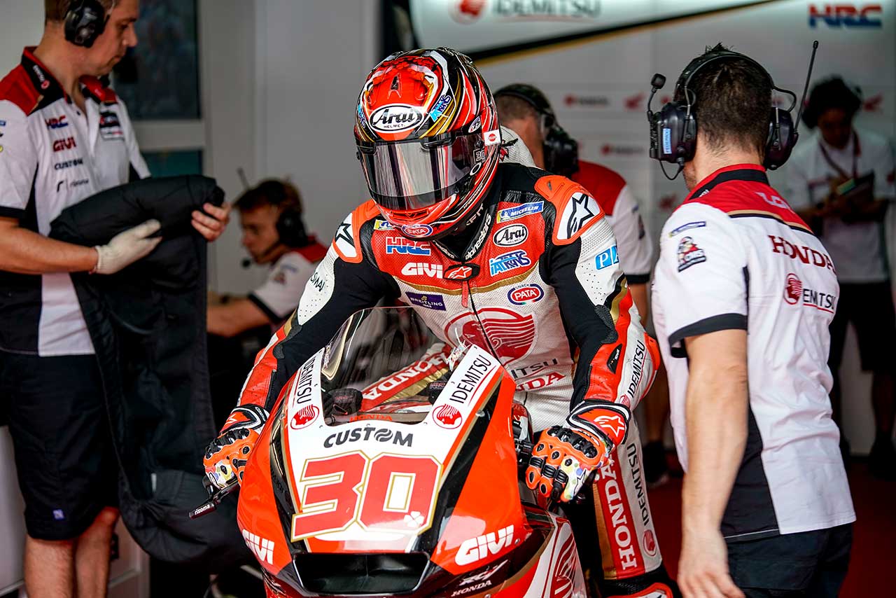 中上はMotoGP日本GPから3戦連続ポイント獲得を果たした