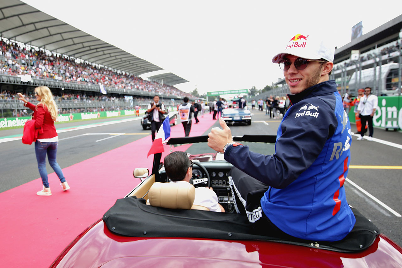 2018年F1第19戦メキシコGP　ピエール・ガスリー