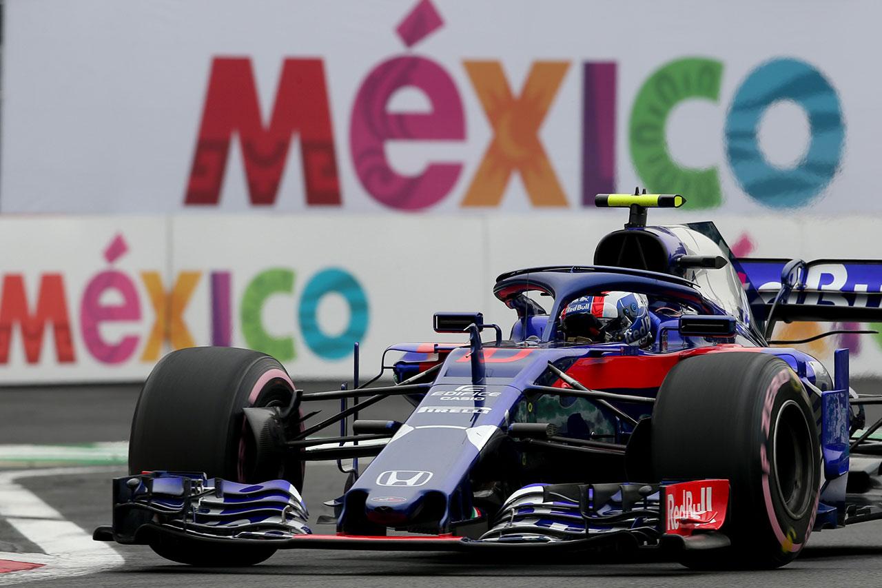 2018年F1第19戦メキシコGP　ピエール・ガスリー