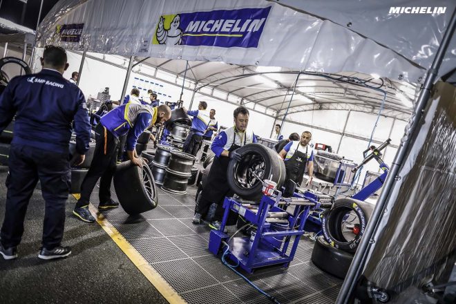 ミシュランはLMP1に参戦する8台に加えて、一部のLMP2カーとGTEプロ、GTEアマの全車にタイヤを供給している