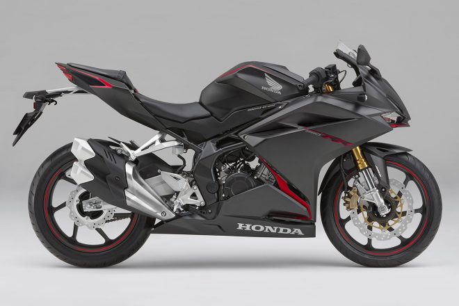 ホンダCBR250RR マットガンパウダーブラックメタリック