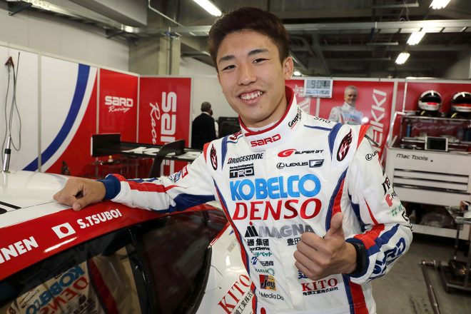 第2戦富士で小林可夢偉の代役を務めた坪井翔