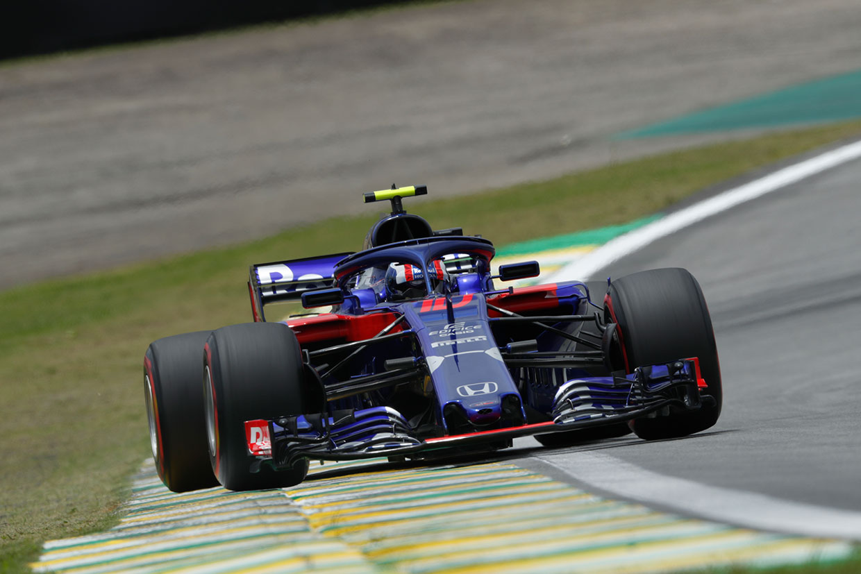 2018年F1第20戦ブラジルGP　ピエール・ガスリー