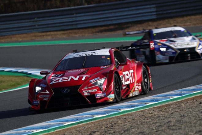 2位表彰台を獲得したZENT CERUMO LC500