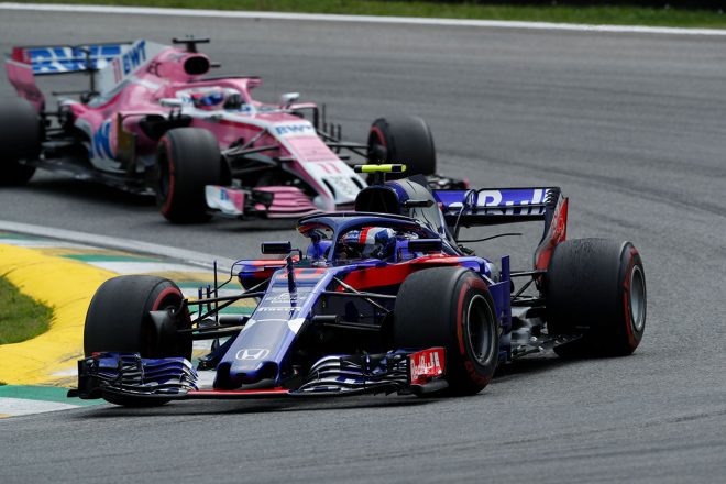 2018年F1第20戦ブラジルGP　ピエール・ガスリー