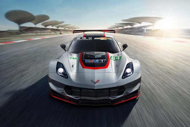 コルベット・レーシングが走らせる64号車シボレー・コルベットC7.R