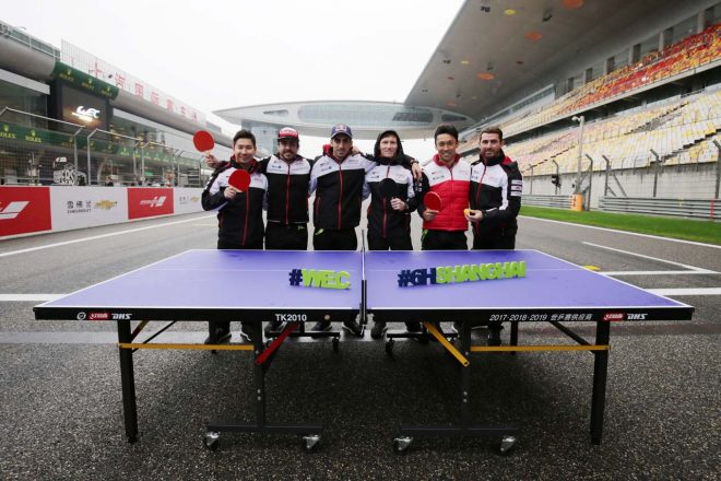 プロモーションに参加したTOYOTA GAZOO Racingのドライバーたち