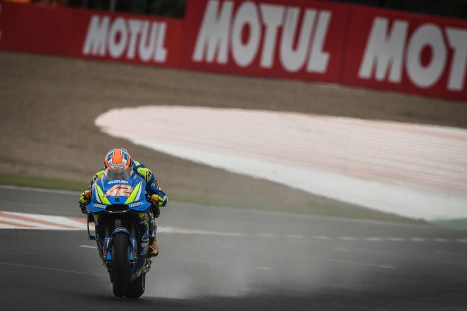 予選2番手のアレックス・リンス（チーム・スズキ・エクスター）