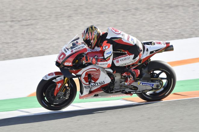 2018年シーズンにチームメイトのクラッチローが駆ったマシンで好感触をつかんだ中上