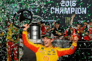 最終戦ホームステッドで優勝したジョーイ・ロガーノ(フォード・フュージョン)