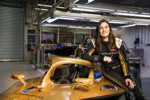 DSテチーターから2018/19年第1回インシーズンテストに参加するタチアナ・カルデロン