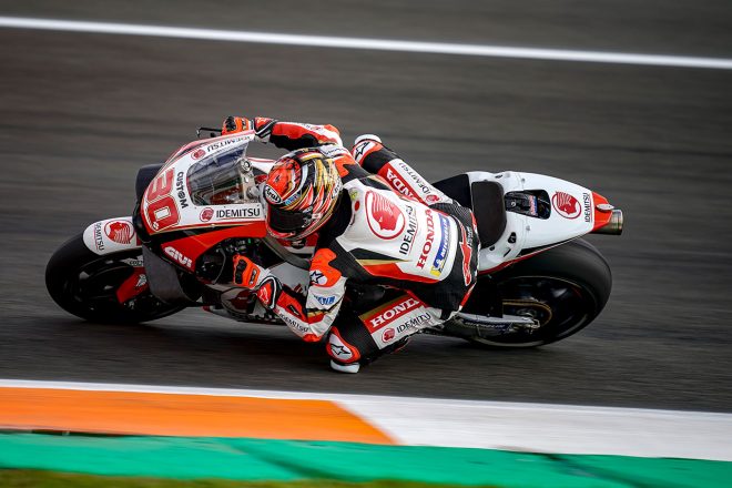 中上は8番手と好調にテストを終える