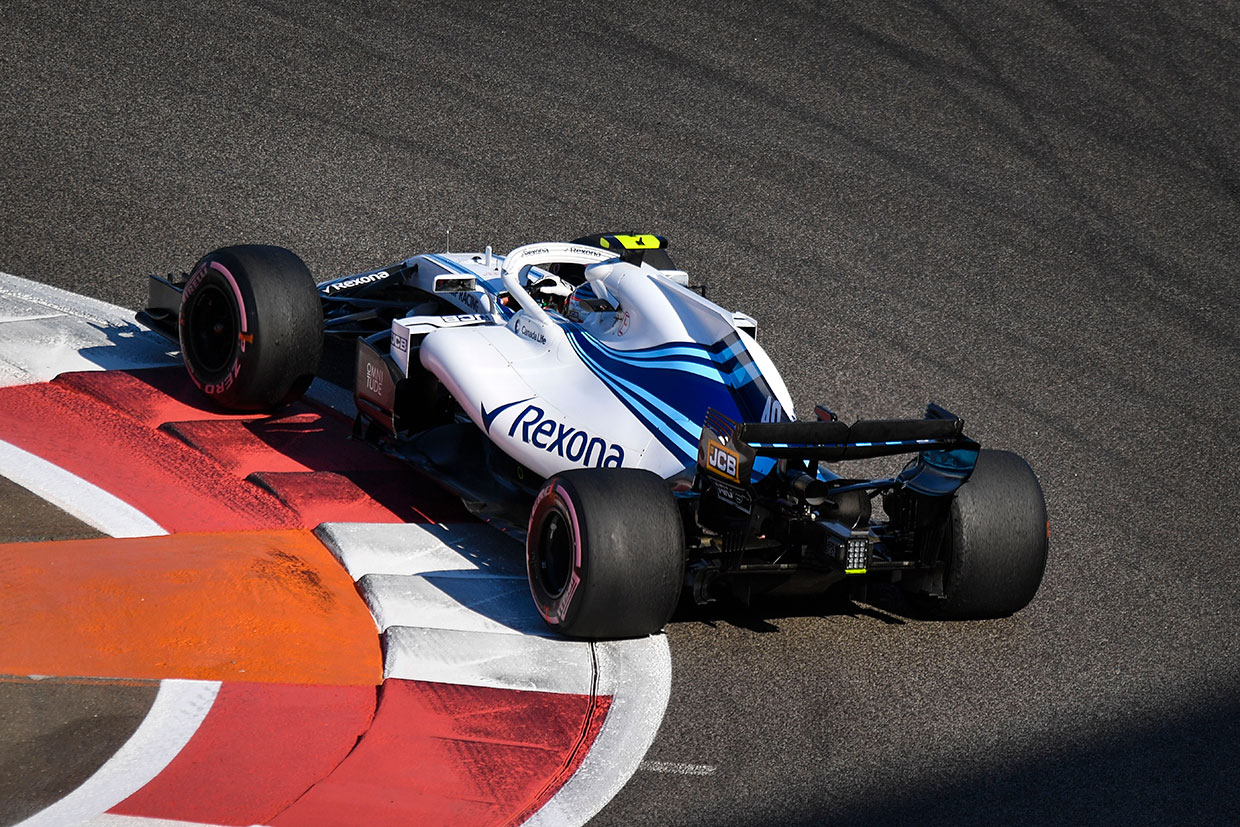 2018年F1第21戦アブダビGP　ロバート・クビカ（ウイリアムズ）