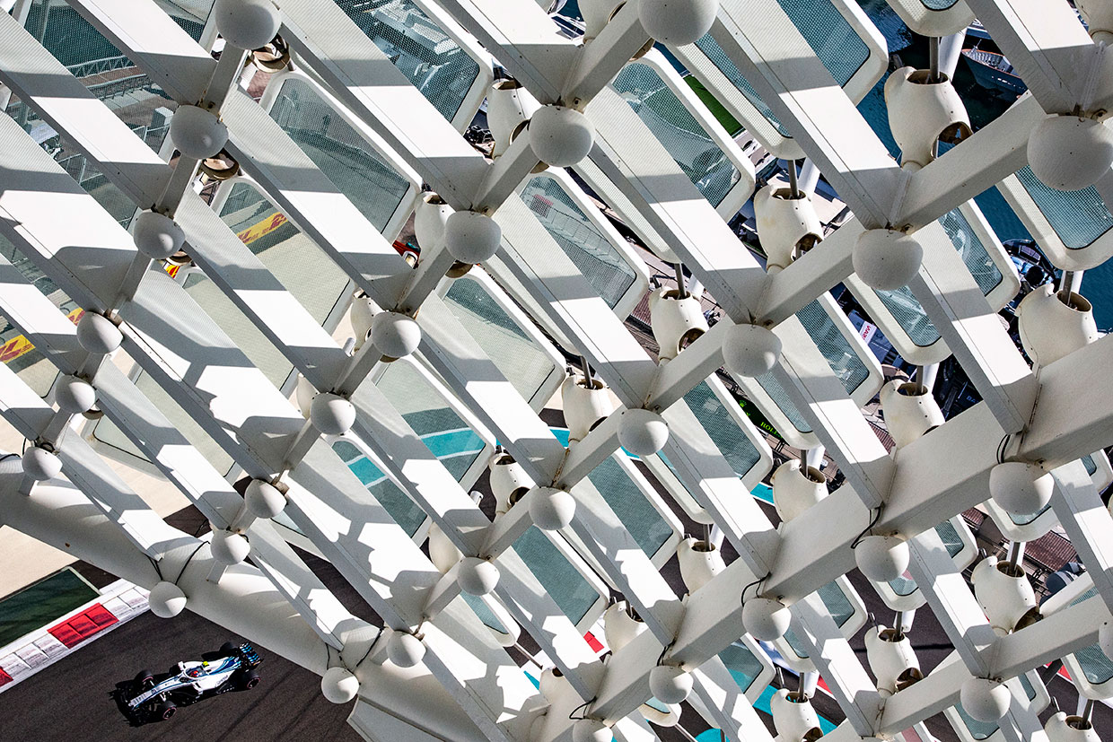 2018年F1第21戦アブダビGP　ロバート・クビカ（ウイリアムズ）