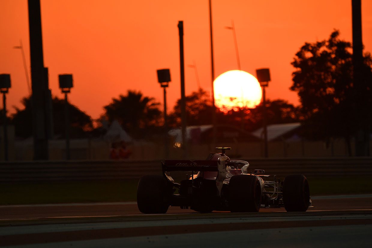 2018年F1第21戦アブダビGP　シャルル・ルクレール