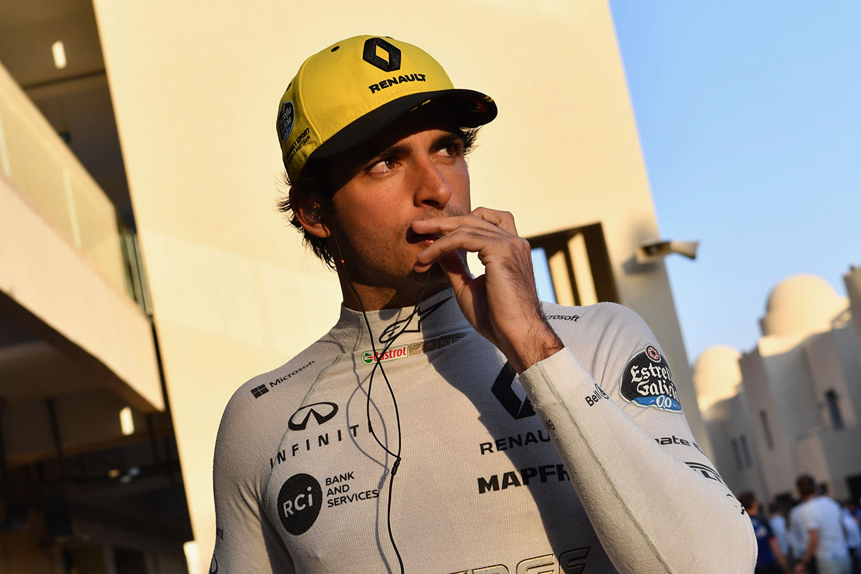 2018年F1第21戦アブダビGP　カルロス・サインツJr.